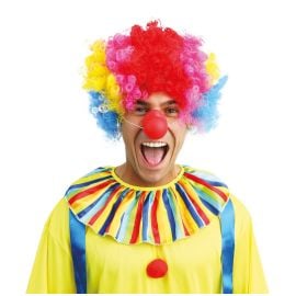 Nez de clown rouge couineur face