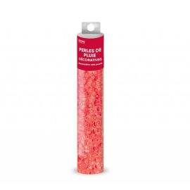 Perles de pluies décoratifs Rouge cerise 65 gr