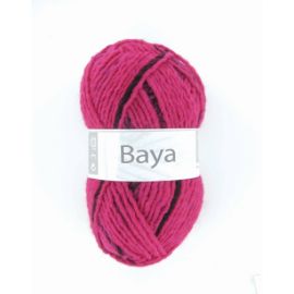 pelote de fil à tricoter Baya Rose fluo Cheval Blanc