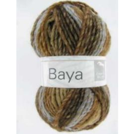 pelote de fil à tricoter Baya Chataigne Cheval Blanc