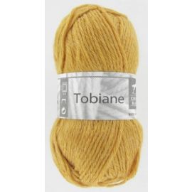 pelote de fil à tricoter Tobiane Cheval Blanc Miel