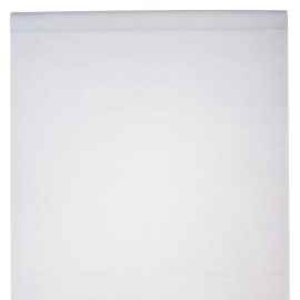 Nappe en Tissu intissé Blanche en rouleau 10mx120cm