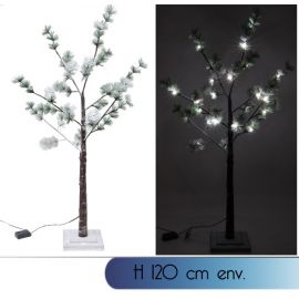 Petit Arbre lumineux cerisier 20 LED, deco noel pas cher - Badaboum