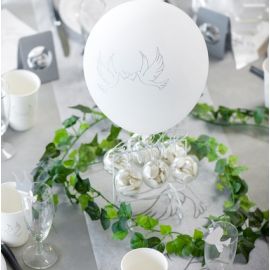 Ballon gonflable Colombe Blanc