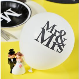 Ballon gonflable Mr & Mrs x8 pièces