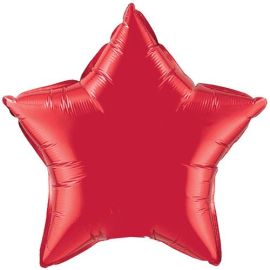 Ballon Mylar Etoile Rouge 50 cm