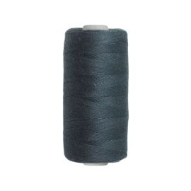 Bobine de fil a coudre gris 500m 100% polyester