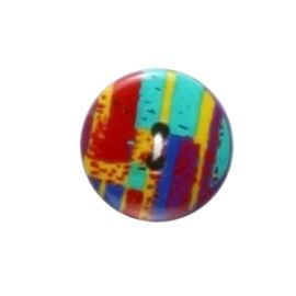 Bouton à coudre Multicolore 18mm x 2 pièces