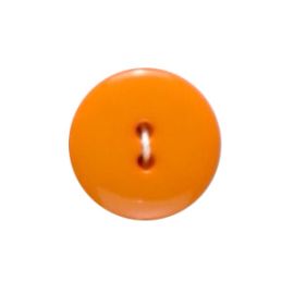 Bouton à coudre Orange 18mm x 4 pièces