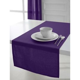 Chemin de table coton Violet 50x150cm