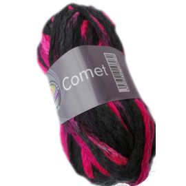 laine à tricoter rose fluo comet grundl