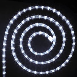 Cordon lumineux LED exterieur de noel 24 mètres Blanc Froid