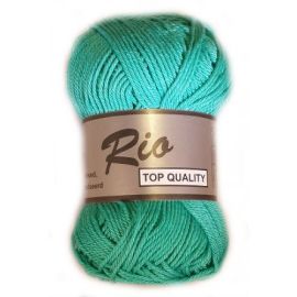 Coton à tricoter Rio de Lammy Bleu Pacifique