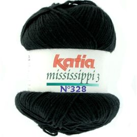 Coton Katia Mississippi 3 Noir