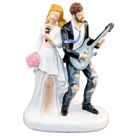 Couple de mariés avec Guitare