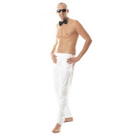 Déguisement Homme Pantalon Blanc Stripteaseur