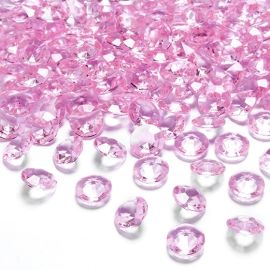 Diamant Rose pour Deco de table mariage x 100 pièces