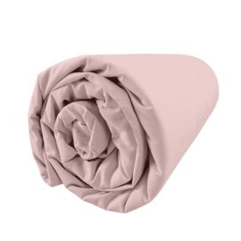 Drap housse TODAY percale 140x190 cm Rose