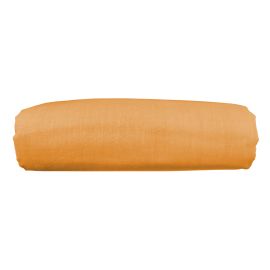 Drap plat Orange 180x290 100% coton pour lit de 1 personne 