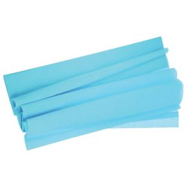 Feuille de papier Crépon Turquoise 2 m x 50 cm