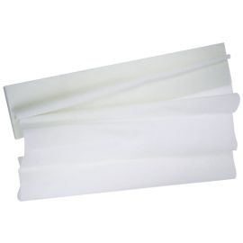 Feuille de papier Crépon Blanche 2 m x 50 cm
