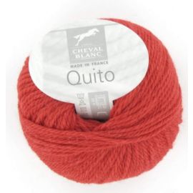 Fil à tricoter Alpaga et fil à tricoter Quito Rouge 