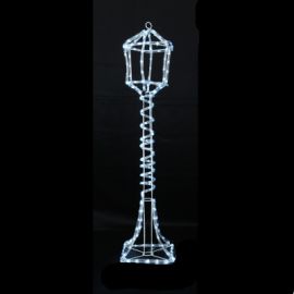 Grand Lampadaire lumineux LED Blanche 1m