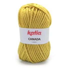Grosse fil à tricoter Katia Canada Moutarde