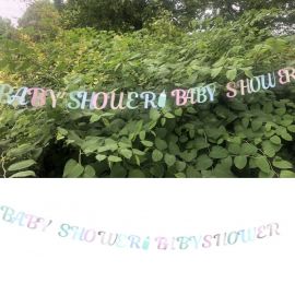 Guirlande décorative baby shower