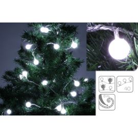 Guirlande lumineuse musicale 300 LED Blanc chaud, decoration noel - Badaboum