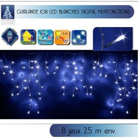 Guirlande lumineuse Boa Micro LED 1,50 m Blanc chaud 240 LED CN -  Décoration lumineuse - Eminza