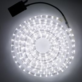 Guirlande tube lumineux LED 12 Mètres Blanc