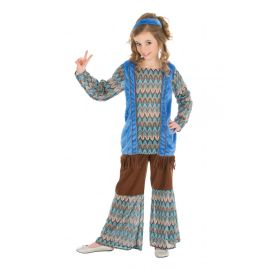 déguisement enfant hippie vintage 116 cm pas cher