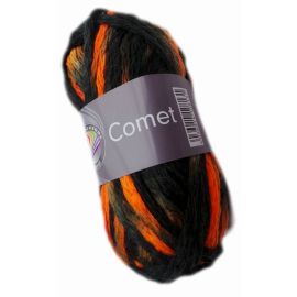 laine à tricoter orange fluo comet grundl