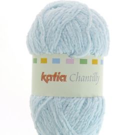 fil à tricoter katia chantilly Bleu ciel