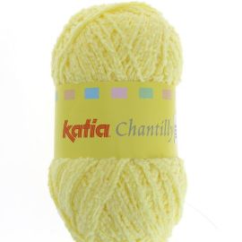 fil à tricoter katia chantilly Jaune