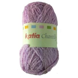 fil à tricoter katia chantilly Mauve