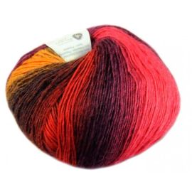 fil à tricoter katia Darling rouge orange