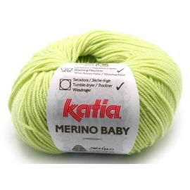 fil à tricoter Katia Mérino Baby Pistache