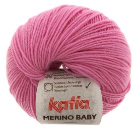 fil à tricoter Katia Mérino Baby Rose