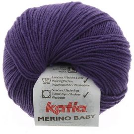 fil à tricoter Katia Mérino Baby Violet