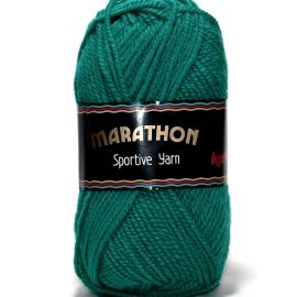 fil à tricoter katia marathon Vert