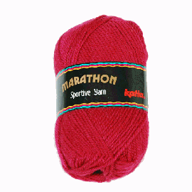 fil à tricoter katia marathon framboise