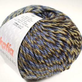 fil à tricoter à tricoter Montblanc Bleu
