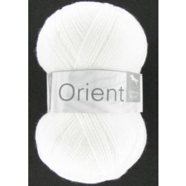 fil à tricoter Layette Blanche Orient Cheval Blanc