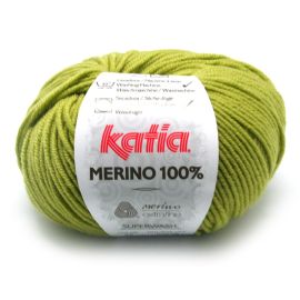 fil à tricoter Katia Mérino 100% Pistache