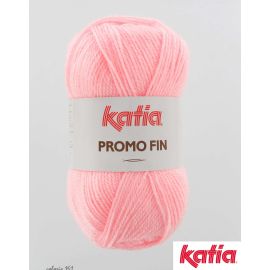 pelote de fil à tricoter Katia Promo fin Rose