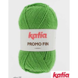 pelote de fil à tricoter Katia Promo fin Vert