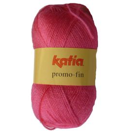fil à tricoter à tricoter Katia Promo fin Rose Bonbon