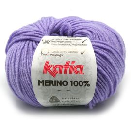 Laine à tricoter Katia 100 % Mérino Parme